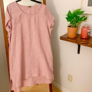 Soft Surroundings Lavender Linen Dress! Size XL!